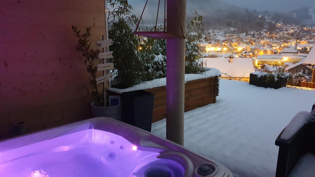Au Nid Cosy D'Isa A Gerardmer Vosges - Spas Privatifs 外观 照片