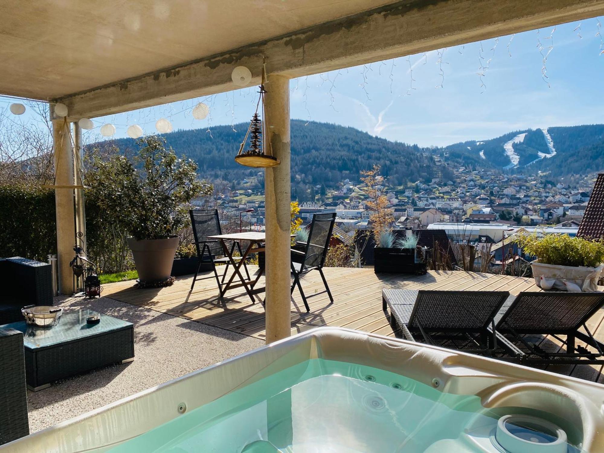 Au Nid Cosy D'Isa A Gerardmer Vosges - Spas Privatifs 外观 照片
